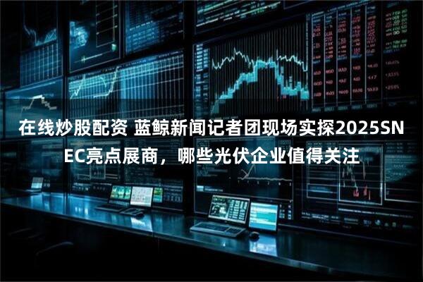 在线炒股配资 蓝鲸新闻记者团现场实探2025SNEC亮点展商，哪些光伏企业值得关注